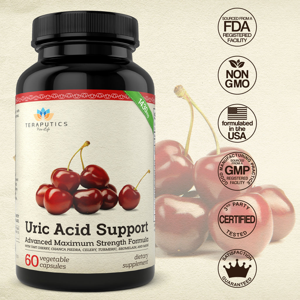 Uric Acid Support Maximum Strength Formula