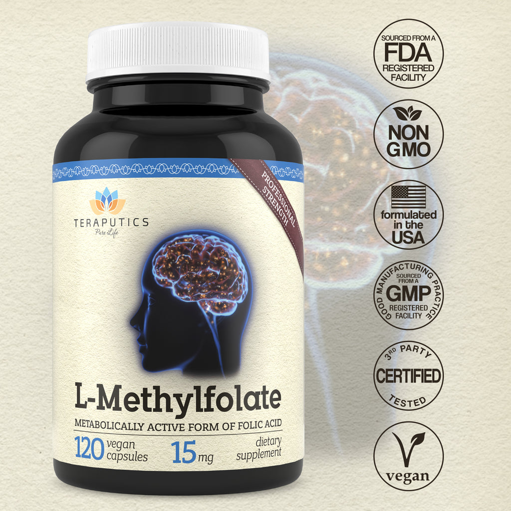 Methyl Folate 15mg 5-MTHF with Glycine